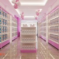 Mẫu thiết kế shop bỉm sữa Moon Bayby Hiện Đại – Hà Nội